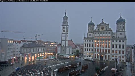 webcam augsburg|LIVE Webcam: Augsburg (Rathausplatz)